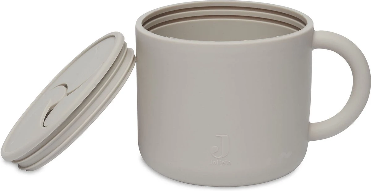 Jollein Snack Cup Siliconen - Nougat 7 Jollein Snack Cup Siliconen - Nougat - Afbeelding 7