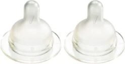 Difrax Flessenspeen Wide Voor Brede Babyflessen - Maat Small - 2 Stuks -Pasgeborenen En Jonge Kinderen 1200x624