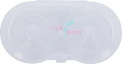 Pure Moms Tepelhoedjes Beschermen Je Tepels En Helpen Het Aanleggen Vergemakkelijken Als Dit Niet Goed Lukt Of Pijnlijk Is - 2 Cm Speen - 2 Stuks - 0-12 Maanden, 1-2 Jaar - BPA Vrij - Beschermend Bakje -Pasgeborenen En Jonge Kinderen 1200x633 2