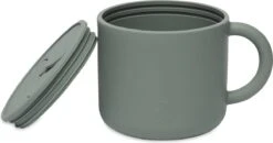 Jollein Snack Cup Siliconen - Ash Green -Pasgeborenen En Jonge Kinderen 1200x633 5