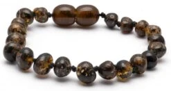 Baroque Barnsteen Armband Baby - Helpt Bij Doorkomende Tandjes - Slaapkops