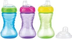 Nuby Easy Grip Anti-spill Cup 300ml 6m -Pasgeborenen En Jonge Kinderen 1200x646 1