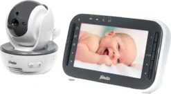 Alecto DVM-200 - Babyfoon Met Camera - Op Afstand Beweegbaar - Wit -Pasgeborenen En Jonge Kinderen 1200x661