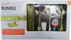 BOON Bundle Starterspakket Onderhoud Babyvoedingsartikelen - Flessenrek Met Accessoires -Pasgeborenen En Jonge Kinderen 1200x671
