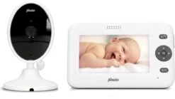 Alecto DVM-140 - Babyfoon Met Camera - Temperatuurweergave - Wit -Pasgeborenen En Jonge Kinderen 1200x674 3