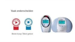 Alecto DBX-88 ECO - Full Eco DECT Babyfoon Met Display - Blauw -Pasgeborenen En Jonge Kinderen 1200x675 9