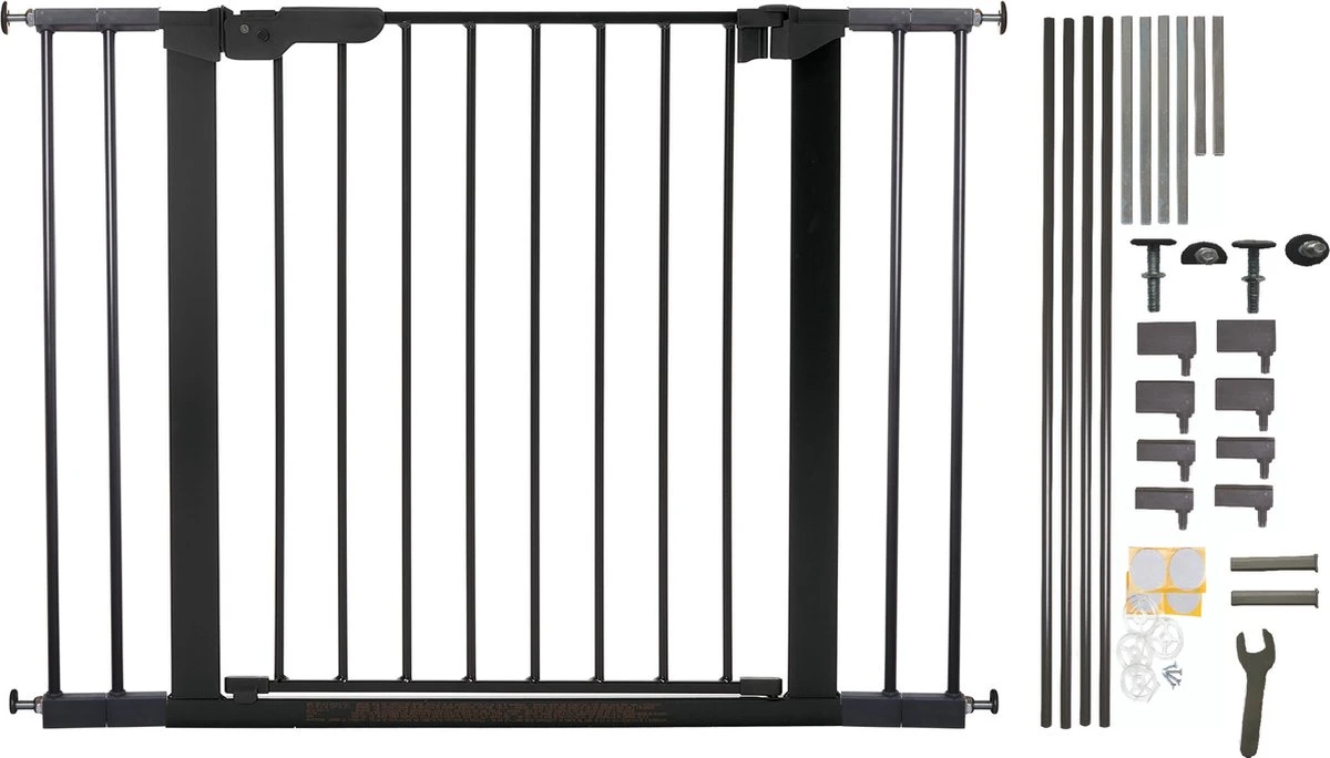 BabyDan Premier Klemhek 79,5 T/m 106,3 Cm Zwart 1 BabyDan Premier Klemhek 79,5 T/m 106,3 Cm Zwart