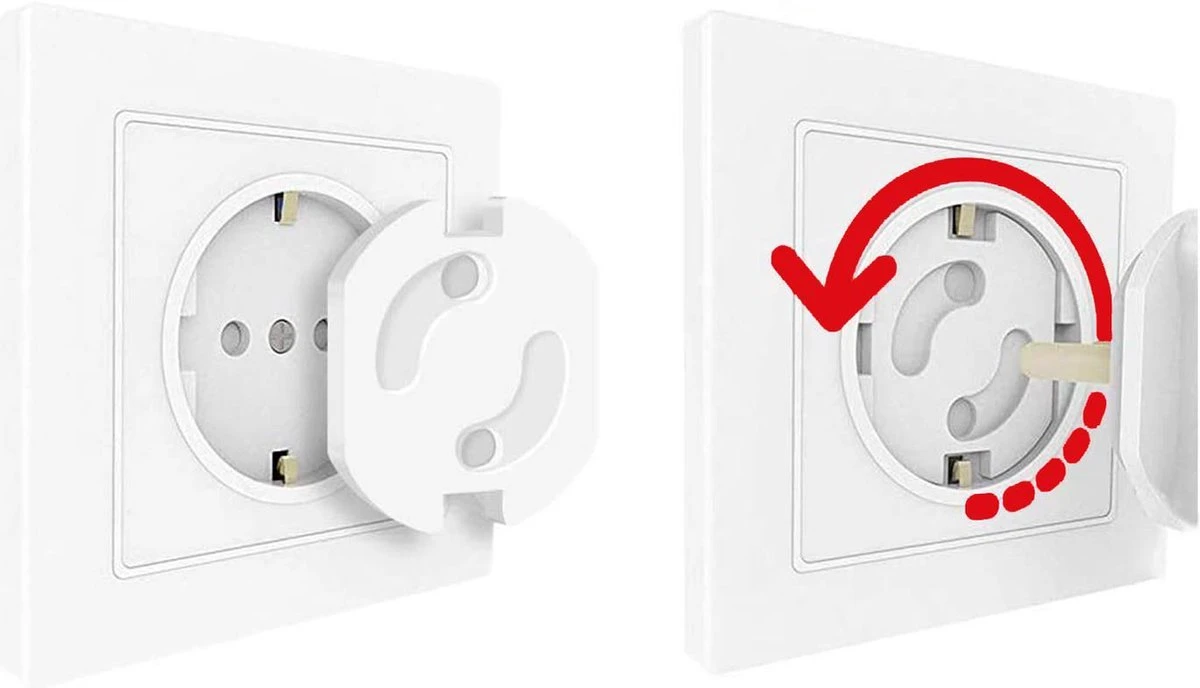 GS Stopcontactbeschermers 50 Stuks - Kinderbeveiliging Voor Stopcontact - Stopcontactbeveiliging 2 GS Stopcontactbeschermers 50 Stuks - Kinderbeveiliging Voor Stopcontact - Stopcontactbeveiliging - Afbeelding 2