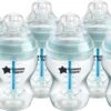 Tommee Tippee Babyflessen - Advanced Anti-koelik - Langzaam Stromende Borstachtige Speen - 260 Ml - Pak Van 6