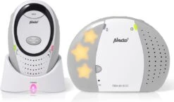 Alecto DBX-85GS - Full Eco DECT Babyfoon - Wit/Grijs -Pasgeborenen En Jonge Kinderen 1200x710