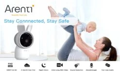 Arenti AINanny - Baby Monitor - Babyfoon Met 5 Inch Scherm - Ultra HD 2K Resolutie - Slaapliedjes - Alexa & Google - Inclusief 32 GB Sd Kaart - Temperatuur - Vochtigheid 24 Arenti AINanny - Baby Monitor - Babyfoon Met 5 Inch Scherm - Ultra HD 2K Resolutie - Slaapliedjes - Alexa & Google - Inclusief 32 GB Sd Kaart - Temperatuur - Vochtigheid -Pasgeborenen En Jonge Kinderen 1200x716 3