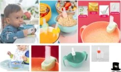 Bob Online ™ – Blauw Beer – Melkpoeder Doseerdoosje + Rietje – BPA-vrij – Melkpoeder Toren Blauw – Melkpoedertoren – Milk Powder Tower – Milk Powder Dispenser – Bewaar Bakjes – Reisbox – Bewaardoosje – Herbruikbaar Rietje – Baby Training Straw -Pasgeborenen En Jonge Kinderen 1200x720