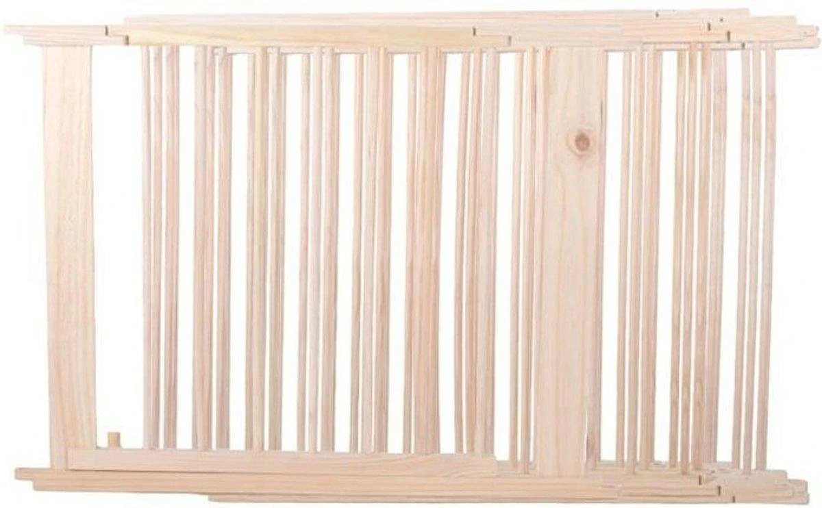 Merkloos Traphekje - Veiligheidshekje - Hout - 72cm - 122cm 6 Merkloos Traphekje - Veiligheidshekje - Hout - 72cm - 122cm - Afbeelding 6