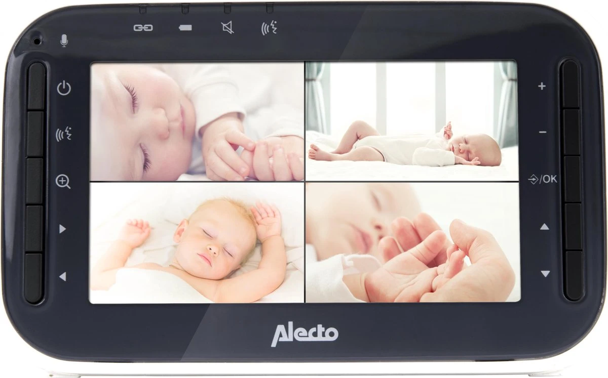 Alecto DVM-143 - Babyfoon Met Camera - Temperatuurweergave - Wit 3 Alecto DVM-143 - Babyfoon Met Camera - Temperatuurweergave - Wit - Afbeelding 3