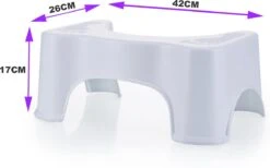 Toiletkrukje Kinderen & Volwassenen - Opstapje - WC Krukje Voor De Juiste Houding - Opstapkrukje - Squatty Potty -Pasgeborenen En Jonge Kinderen 1200x748 4