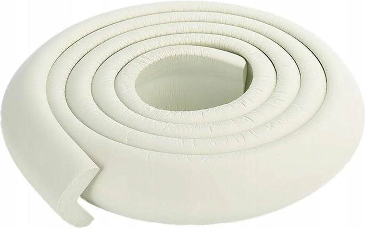 Merkloos Stootrand Schuim - Bescherming Tegen Scherpe Hoeken - Kinderen En Baby's - Gebroken Wit 1 Merkloos Stootrand Schuim - Bescherming Tegen Scherpe Hoeken - Kinderen En Baby's - Gebroken Wit