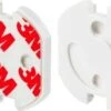 Merkloos Zelfklevende Stopcontact Beveiliging 12 Stuks | Stopcontactbeveiliging | Stopcontactbeschermer | Stopcontactbeveiliger | Stopcontactbescherming | Kinderbeveiliging | Kind | Baby | Zelfklevend | 3M