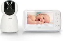 Alecto DVM-275 - Babyfoon Met Camera - Temperatuurweergave - Wit -Pasgeborenen En Jonge Kinderen 1200x772 2