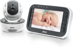 Alecto DVM-200 - Babyfoon Met Camera - Op Afstand Beweegbaar - Wit -Pasgeborenen En Jonge Kinderen 1200x775 1