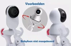 Babyfoonhouder - Babyfoon Houder - Universeel Voor Ieder Type Babyfoon - 100 Cm - Flexibel, Stevig En Veilig Voor Perfect Zicht -Pasgeborenen En Jonge Kinderen 1200x775 2