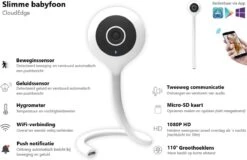 Rudolphy Babyfoon Met Camera, Wifi En App - Groen -Pasgeborenen En Jonge Kinderen 1200x778 1