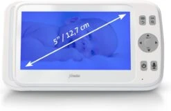 Alecto DVM-275 - Babyfoon Met Camera - Temperatuurweergave - Wit -Pasgeborenen En Jonge Kinderen 1200x780 1
