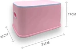 Opstapje Kind Of Volwassenen - Max 100kg - Roze - Antislip Krukje - WC Krukje - Kinder Opstapjes - WC Trainer - WC Kinderhulp - Toilet Trainer - Huishoudtrap - Opstapje - Kruk - Opstapkrukje - Baby Opstapje - Veilig - Keuken Opstapje - Trapje -Pasgeborenen En Jonge Kinderen 1200x786 3