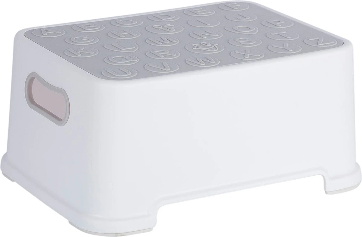 Splendole Opstapje - Badkameropstapje Kinderen - Wc Krukje 27 Cm Grijs 2 Splendole Opstapje - Badkameropstapje Kinderen - Wc Krukje 27 Cm Grijs - Afbeelding 2