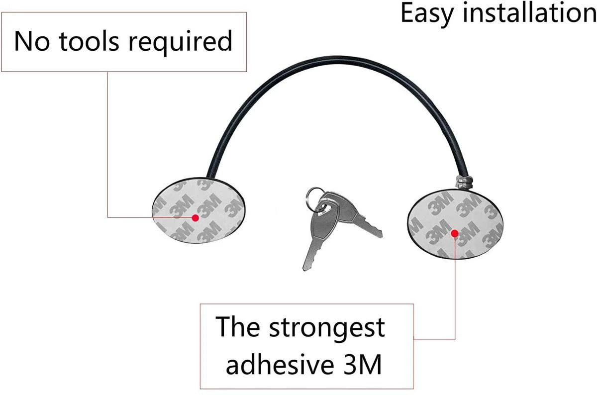 Merkloos M.W. Sloten-INCL 2x RESERVE 3M TAPE-Lade Slot-Kastenslot-Kinder Beveiliging-Deur Slot-Kinderslot Kastjes- Babyslot-Kinderslot 8 Merkloos M.W. Sloten-INCL 2x RESERVE 3M TAPE-Lade Slot-Kastenslot-Kinder Beveiliging-Deur Slot-Kinderslot Kastjes- Babyslot-Kinderslot - Afbeelding 8
