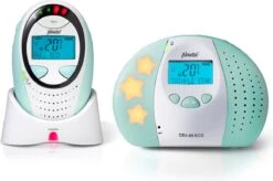 Alecto DBX-88MT - Full Eco DECT Babyfoon Met Display - Mintgroen -Pasgeborenen En Jonge Kinderen 1200x795 3