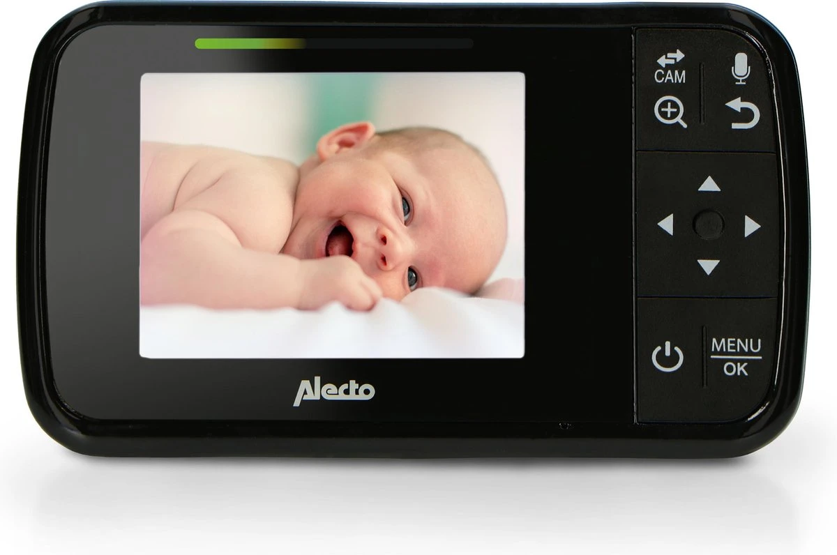 Alecto DVM135BK - Babyfoon Met Camera - Temperatuurweergave - Zwart 2 Alecto DVM135BK - Babyfoon Met Camera - Temperatuurweergave - Zwart - Afbeelding 2