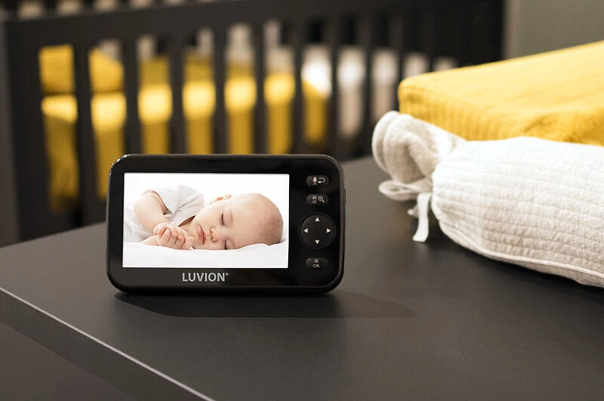 Luvion Icon Deluxe Black - Babyfoon Met Camera - Premium Baby Monitor 8 Luvion Icon Deluxe Black - Babyfoon Met Camera - Premium Baby Monitor - Afbeelding 8