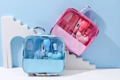 13-in-1 Baby Verzorgingsset | Manicureset | Babyshower | Kraamcadeau - Blauw