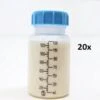 20x Beldico Wegwerp Moedermelk Flesje 130ml