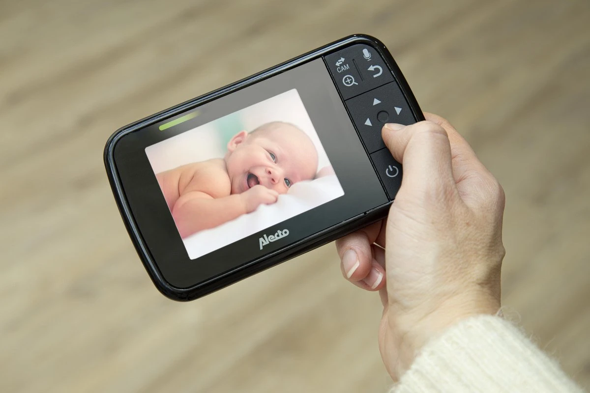 Alecto DVM135BK - Babyfoon Met Camera - Temperatuurweergave - Zwart 4 Alecto DVM135BK - Babyfoon Met Camera - Temperatuurweergave - Zwart - Afbeelding 4