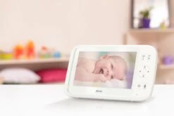 Alecto DVM-275 - Babyfoon Met Camera - Temperatuurweergave - Wit -Pasgeborenen En Jonge Kinderen 1200x800 227