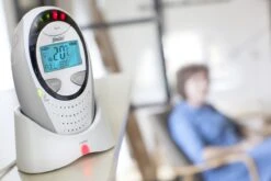 Alecto DBX-88GS - Full Eco DECT Babyfoon Met Display - Grijs -Pasgeborenen En Jonge Kinderen 1200x800 236