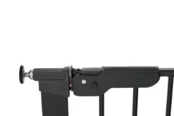 BabyDan Premier PLUS Zwart Klemhekje (3 Spijlen) Antraciet / Zwart H:72cm Br:92,5 Tot 99.8cm ( Zonder Boren) -Pasgeborenen En Jonge Kinderen 1200x800 267