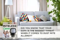 Miteless - Ultrasone Huisstofmijtverjager - Veilig En Zonder Chemicaliën Of Geurstoffen -Pasgeborenen En Jonge Kinderen 1200x800 279