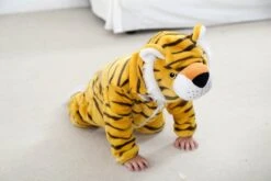 Budino Baby Romper Pyjama Onesie Tijger - Bruin - Maat 90 -Pasgeborenen En Jonge Kinderen 1200x800 316