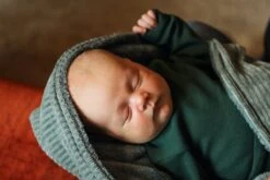 MXM Romper Met Turtleneck Groen Baby Maat 92