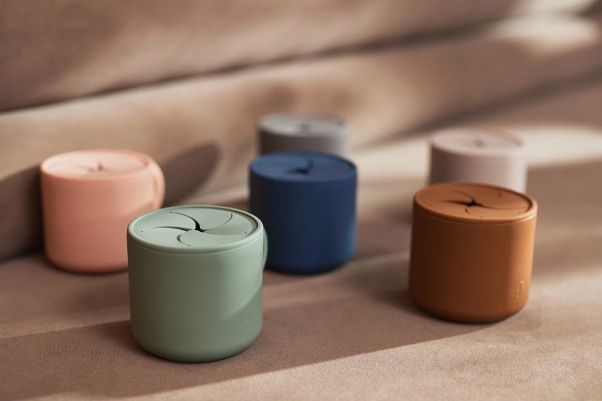 Jollein Snack Cup Siliconen - Nougat 4 Jollein Snack Cup Siliconen - Nougat - Afbeelding 4