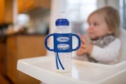 Dr. Brown's Siliconen Handvat Voor Brede Halsfles - Blauw -Pasgeborenen En Jonge Kinderen 1200x800 93