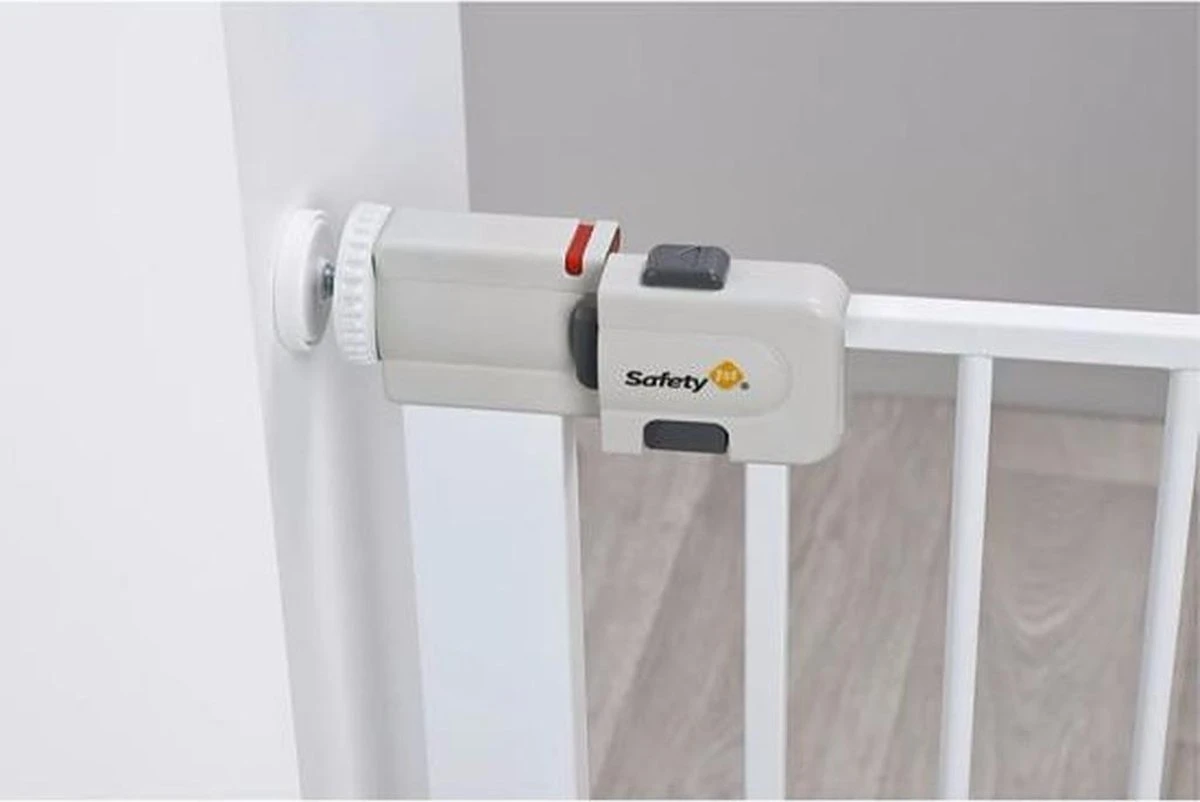 Safety 1st Easy Close Metal Traphekje - 73 T/m 80 Cm - Uitbreidbaar -Klembevestiging - Wit 12 Safety 1st Easy Close Metal Traphekje - 73 T/m 80 Cm - Uitbreidbaar -Klembevestiging - Wit - Afbeelding 12