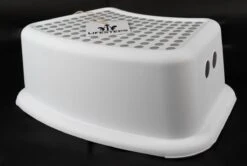 Lifesteps WC Kinderhulp - Toilettrainer - Anti-Slip Opstap Krukje - Wit/Grijs -Pasgeborenen En Jonge Kinderen 1200x808 3