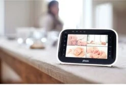 Alecto DVM-200 - Babyfoon Met Camera - Op Afstand Beweegbaar - Wit -Pasgeborenen En Jonge Kinderen 1200x810 1