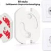 Vardaan Zelfklevende Stopcontactbeveiliging 10 Stuks - Elektriciteit Beveiliging - Combi-Label Stopcontactbeveiliging - Stopcontactbescherming - Kinderbeveiliging - Kind & Baby