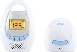 Alecto DBX-20 - Digitale Babyfoon Met Display - Wit/Blauw -Pasgeborenen En Jonge Kinderen 1200x818 1