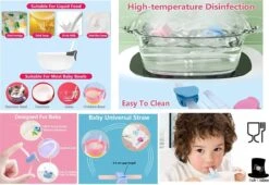 Bob Online ™ – Blauw Beer – Melkpoeder Doseerdoosje + Rietje – BPA-vrij – Melkpoeder Toren Blauw – Melkpoedertoren – Milk Powder Tower – Milk Powder Dispenser – Bewaar Bakjes – Reisbox – Bewaardoosje – Herbruikbaar Rietje – Baby Training Straw -Pasgeborenen En Jonge Kinderen 1200x824