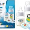 Philips AVENT SCD805/01 Anti-Colic Zuigfles Voor Pasgeborene 125 Ml 260 Ml Polypropyleen (PP) Transparant, Wit